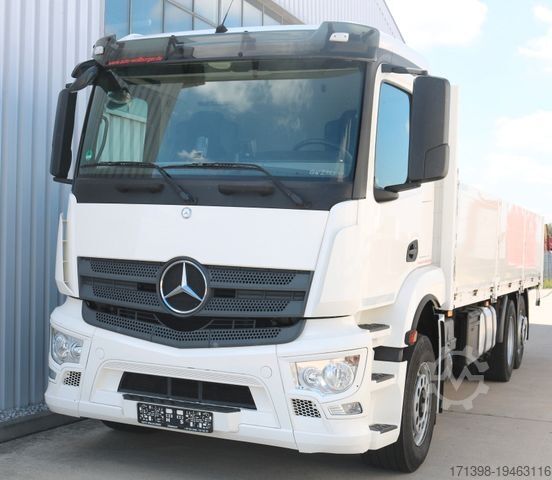LKW mit Pritsche (offen) MERCEDES-BENZ Antos 2641L Prits. / Staplerhaltg. Stahltransp.
