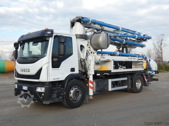 Pompa beton otomatis Iveco EUROCARGO 180-280