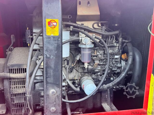 Mesin beton Overige Moës diesel generator 40kva Kubota engine