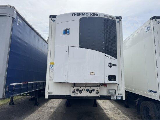 Reefer semitrailer KRONE 3-ACHS KüHLAUFLIEGER, THERMO KING, DOPPELSTOCK, BLUMENBREITE MIETAUF MöGLICH