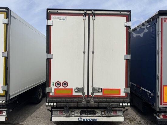 Reefer semitrailer KRONE 3-ACHS KüHLAUFLIEGER, THERMO KING, DOPPELSTOCK, BLUMENBREITE MIETAUF MöGLICH