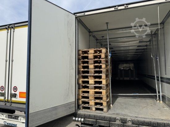 Reefer semitrailer KRONE 3-ACHS KüHLAUFLIEGER, THERMO KING, DOPPELSTOCK, BLUMENBREITE MIETAUF MöGLICH