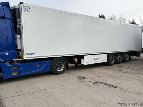 Reefer semitrailer KRONE 3-ACHS BLUMENBREITE, THERMOKING SLX 300, DOPPELST, LIFT, MIETKAUF MGL.