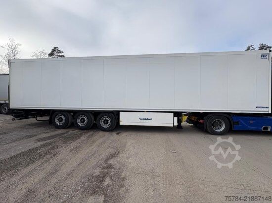 Low loader semitrailer KRONE 3-ACHS BLUMENBREITE, THERMOKING SLX 300, DOPPELST, LIFT, MIETKAUF MGL.