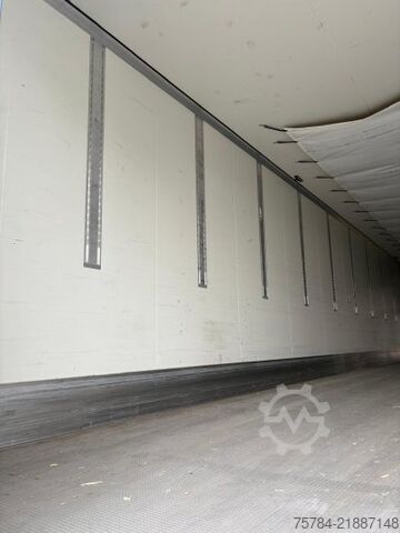 Low loader semitrailer KRONE 3-ACHS BLUMENBREITE, THERMOKING SLX 300, DOPPELST, LIFT, MIETKAUF MGL.