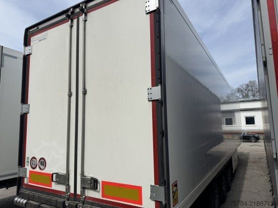 Low loader semitrailer KRONE 3-ACHS KüHLAUFLIEGER, THERMO KING, DOPPELSTOCK, BLUMENBREITE MIETAUF MöGLICH