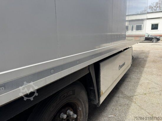 Low loader semitrailer KRONE 3-ACHS KüHLAUFLIEGER, THERMO KING, DOPPELSTOCK, BLUMENBREITE MIETAUF MöGLICH