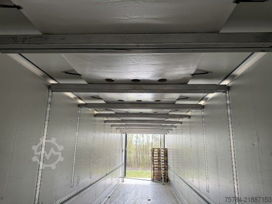 Low loader semitrailer KRONE 3-ACHS KüHLAUFLIEGER, THERMO KING, DOPPELSTOCK, BLUMENBREITE MIETAUF MöGLICH