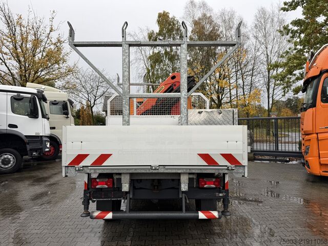 Sunkvežimis su kranu ir furgonu Iveco Daily 55S18W 4X4 Palfinger PK 7.501