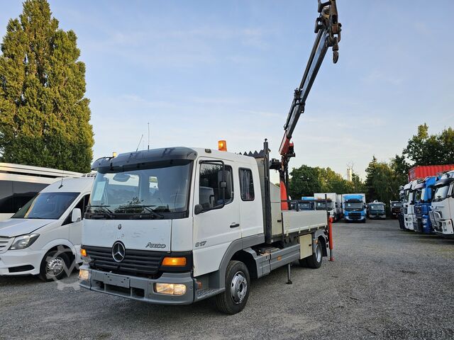 Fourgon pick-up Mercedes-Benz 817/42AT7 Palfinger PK 5000 B Werkstatt
