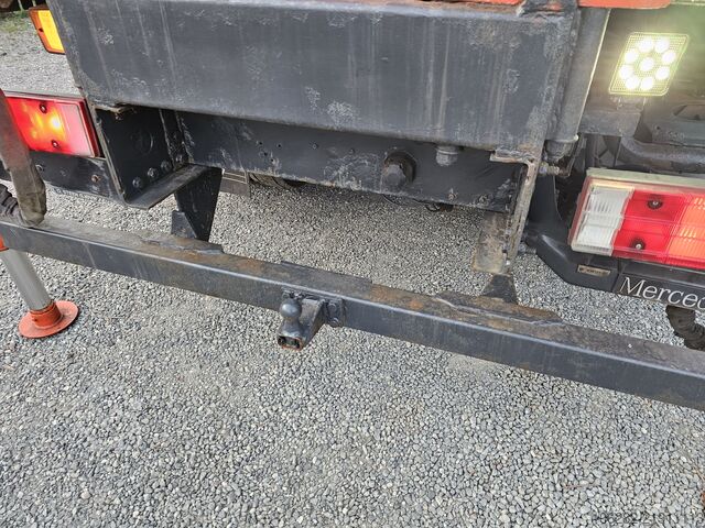 Fourgon pick-up Mercedes-Benz 817/42AT7 Palfinger PK 5000 B Werkstatt