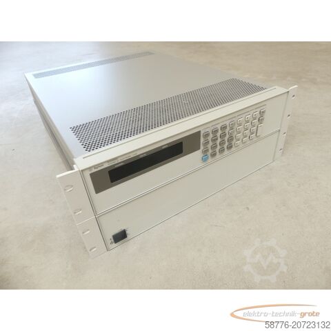 Agilent component Agilent / Keysight N3300A electronic load mainframe SN: MY41001790
