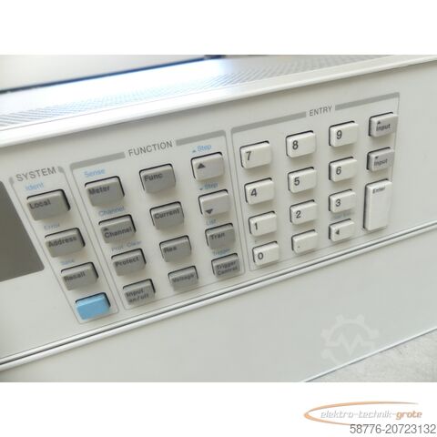 Agilent component Agilent / Keysight N3300A electronic load mainframe SN: MY41001790