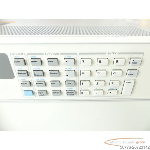Komponen Agilent Agilent / Keysight N3300A electronic load mainframe SN: MY41004281