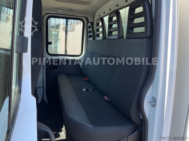 Samochód dostawczy z plandeką IVECO Daily 50C18HD PRITSCHE PLANE 7SITZE DIFF AHK KLI