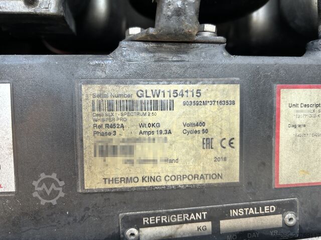 Refrigerated/freezer transport System Trailers - VeDeCar / Thermo King Koeler -29 gr / Duo Tem...