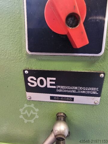 Makinë bluarëse gdhendësish DECKEL SOE
