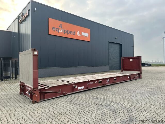 Conteneur plat CIMC 40FT FLATRACK FLUSH FOLDING / 10x available