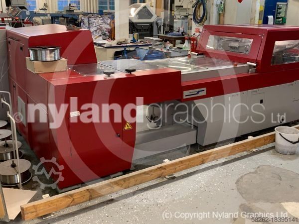 เครื่องเย็บอานม้า Muller Martini  Muller Martini Bravo Plus Amrys saddle stitcher- 2003