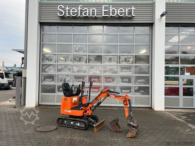 รถขุดขนาดเล็ก ATLAS AC08B / 2022 / nur 1.011h / TL / GL