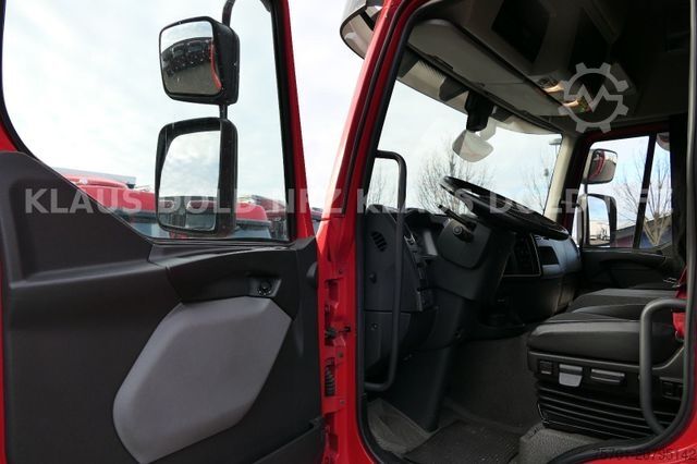 شاحنة بمسطحة ومشمع RENAULT DWide 18.320 Pritsche Plane Vollluft XL-Tank LBW