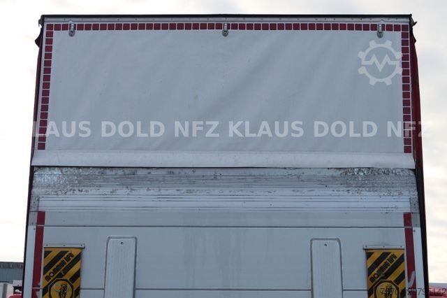 شاحنة بمسطحة ومشمع RENAULT DWide 18.320 Pritsche Plane Vollluft XL-Tank LBW