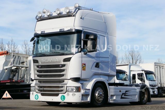 Тягач большого объема SCANIA R 450 TopLine Retarder Vollluft Hydraulik Euro 6