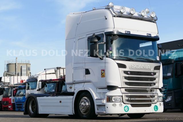 Тягач большого объема SCANIA R 450 TopLine Retarder Vollluft Hydraulik Euro 6