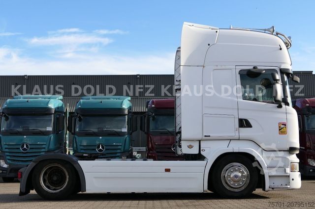 Тягач большого объема SCANIA R 450 TopLine Retarder Vollluft Hydraulik Euro 6