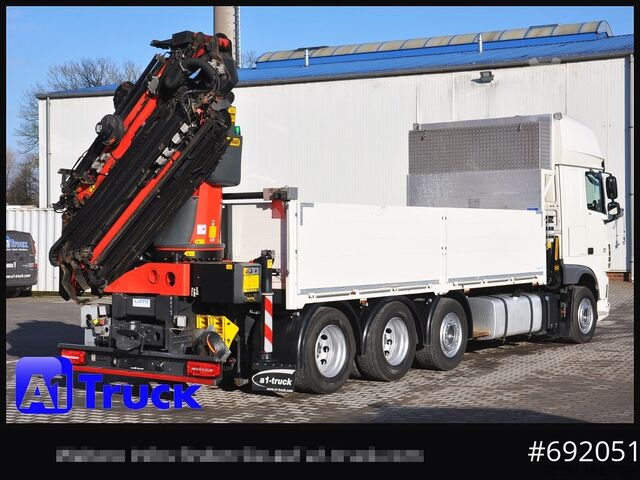 รถบรรทุกกระบะพื้นเรียบ DAF XF 510 SSC PK 34.002, Jib Seilwinde Funk