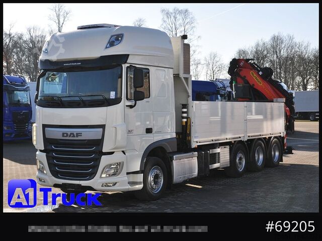 Кран монтиран на камион DAF XF 510 Kran PK 34.002, Seilwinde Funk