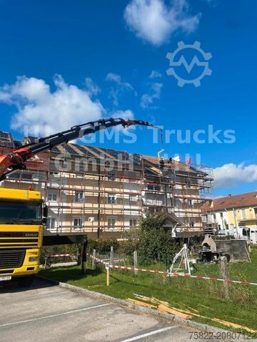 Standard trækkerunit DAF 95XF / 8X4 / 35m Palfinger Kran PK 90002 / Winch