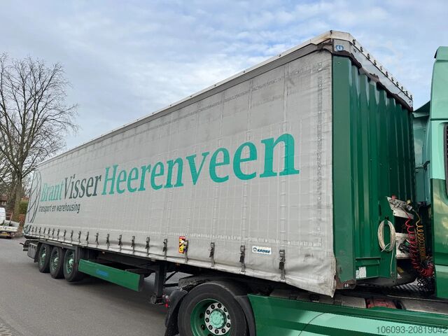 Teloni scorrevoli Krone 3-ass schuifzeilen oplegger