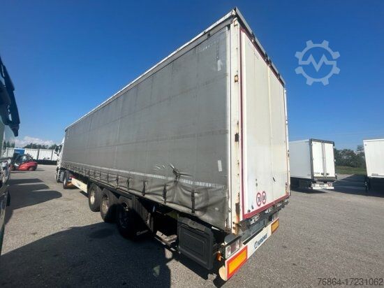 Trailer semi terbuka dengan terpal KRONE SD TAUTLINER, EDSCHA-VERDECK, BPW-ACHSEN, COIL MEHRERE EINHEITEN VERFüGBAR