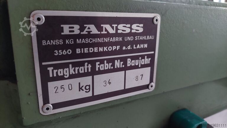 Grua de lança giratória de parede DEMAG-BANNS 250 kg x 6 m