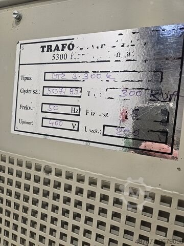 טרנספורמטור תלת-פאזי 300 kVA Trafó-Print BT23.300 kVa (3 x 400 V -> 3 x 200 V)
