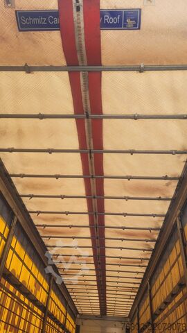 带篷布的开放式半挂车 Schmitz Cargobull SCS 24L Mega Edscha Code XL Hubdach