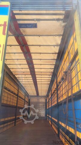 مقطورة نصفية مفتوحة مع قماش مشمع Schmitz Cargobull SCS 24L Mega Edscha Code XL Hubdach