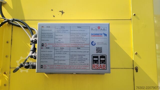 مقطورة نصفية مفتوحة مع قماش مشمع Schmitz Cargobull SCS 24L Mega Edscha Code XL Hubdach