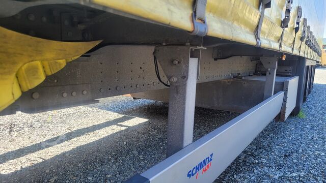 مقطورة نصفية مفتوحة مع قماش مشمع Schmitz Cargobull SCS 24L Mega Edscha Code XL Hubdach