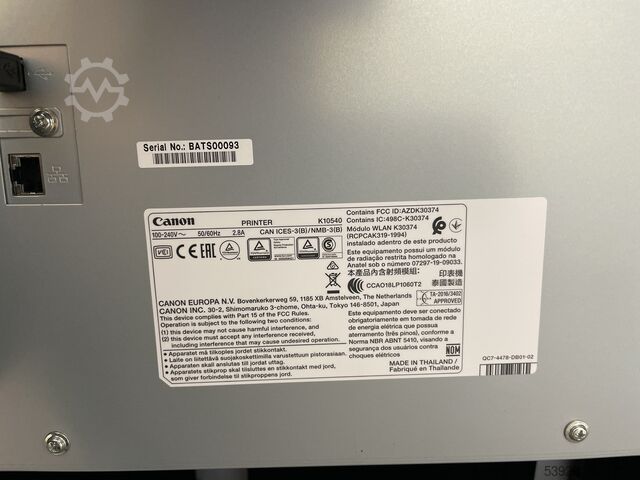 Digital trykmaskine Canon imagePROGRAF TZ-30000 only 262m² exhibition machine