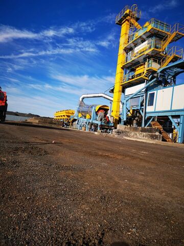 مصنع خلط الأسفلت Polygonmach PBA200 200 tph asphalt plant, enrobage, asfalto