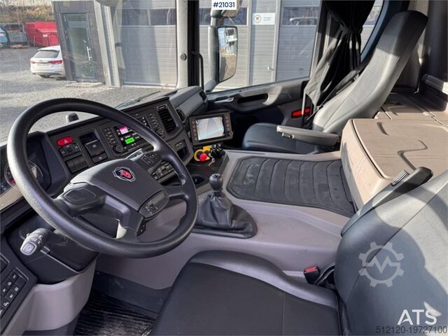 Vacuum truck Scania P320 6x2 with Terberg Viking 2-Chamber