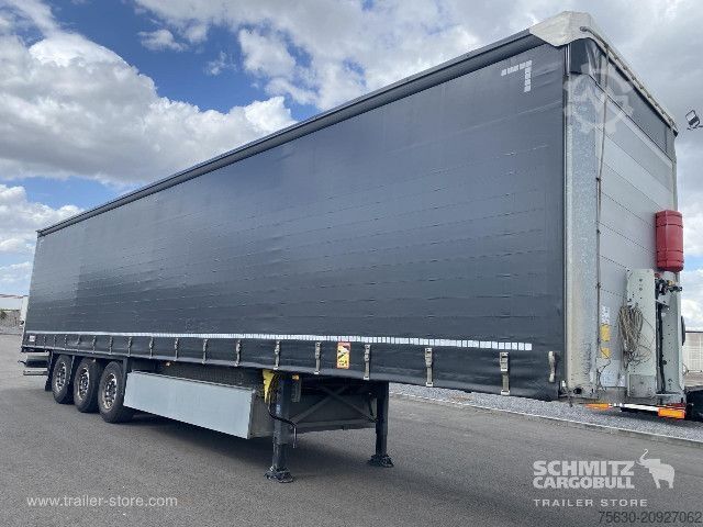 Semi-reboque aberto com lona Schmitz Cargobull Semitrailer Curtainsider Standard