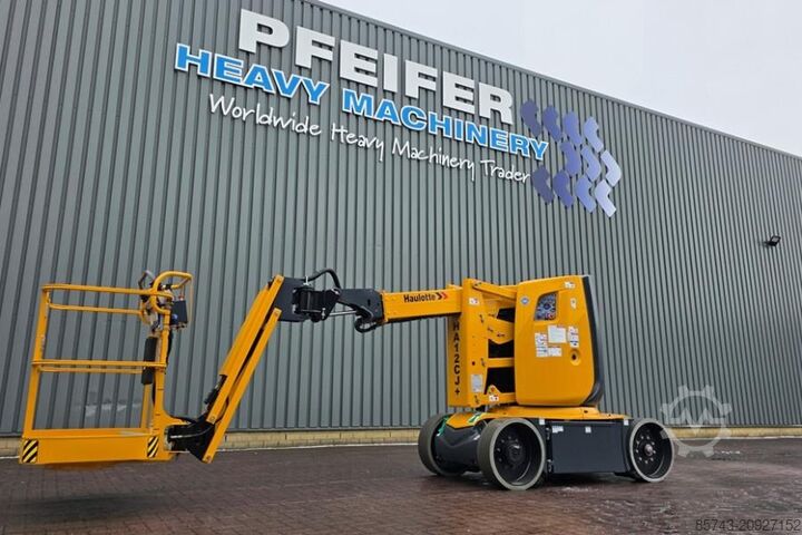 Articulated boom lift Haulotte HA12CJ+ Guarantee! Electric, 12 m Working Height,