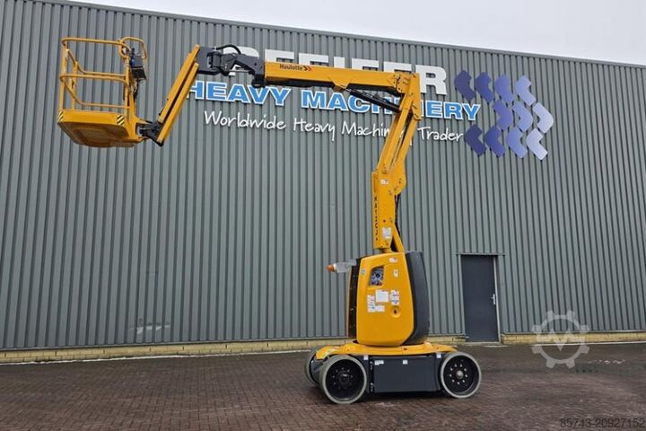 Articulated boom lift Haulotte HA12CJ+ Guarantee! Electric, 12 m Working Height,