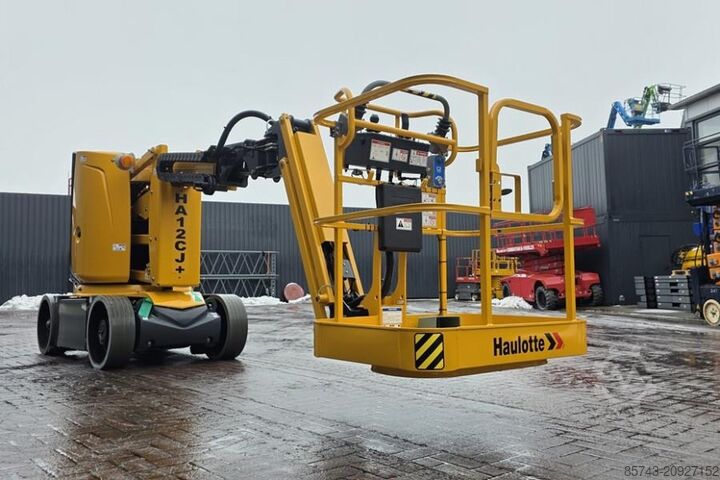 Articulated boom lift Haulotte HA12CJ+ Guarantee! Electric, 12 m Working Height,