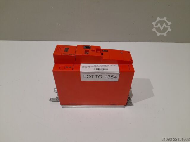 İNVERTÖR MOVITRAC 0,75KVA/1HP SEW-EUROD SEW-EURODRIVE MC07B0008-5A3-4-00