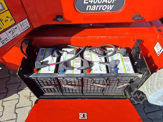 Sujungta teleskopinė darbo platforma JLG E400AJPN