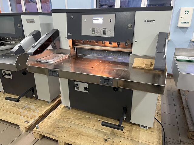 紙断裁機 Mohr D 80 ECO Polar Guillotine Guillotine